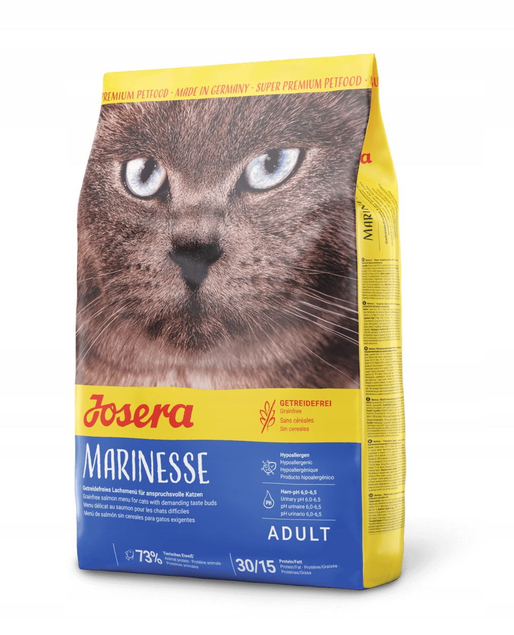 Josera Marinesse Bezobilné krmivo s lososem 10 kg