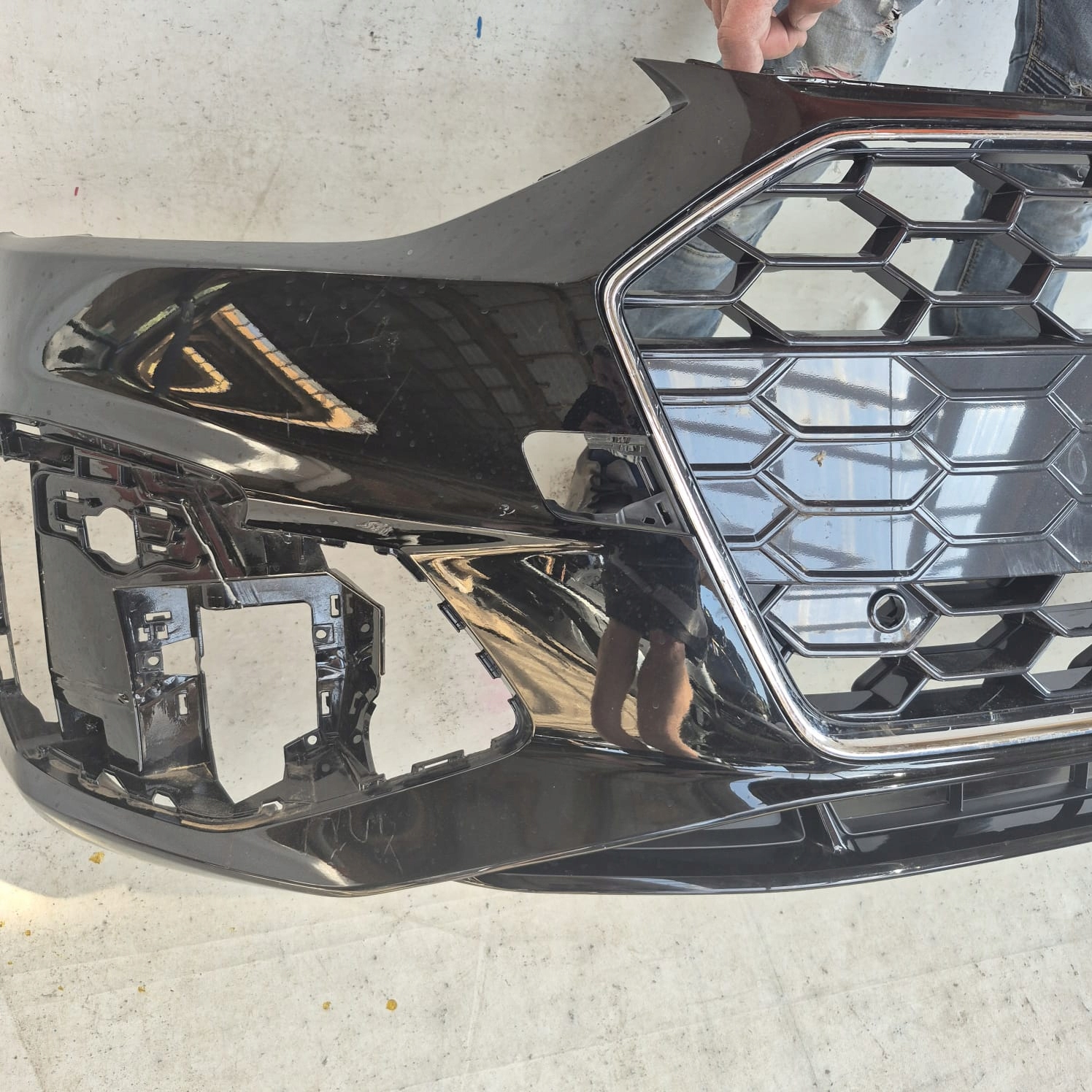 AUDI A4 B9 8W S-LINE LIFT 19-24 bumper front front PDC