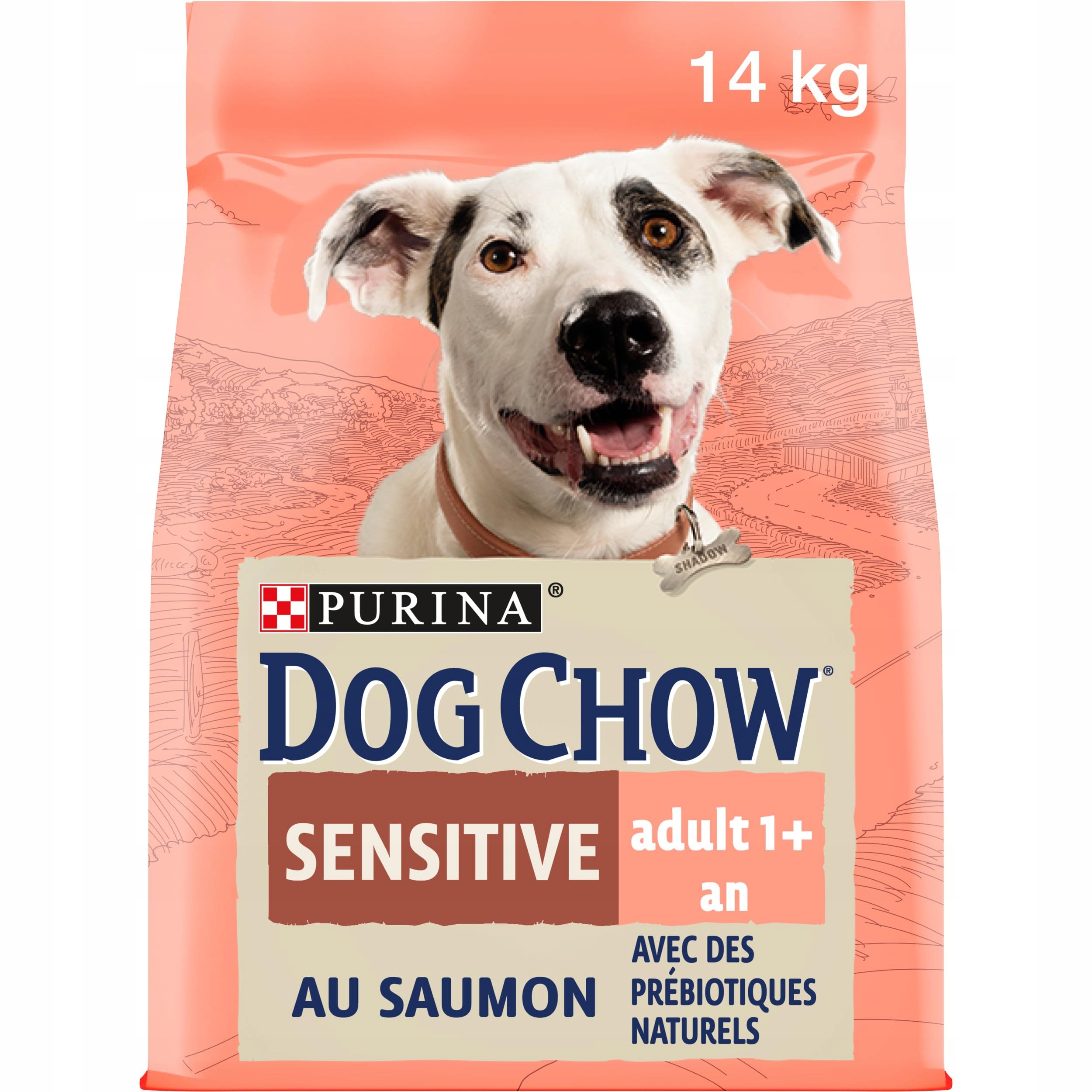 Levně Dog Chow Sensitiv s lososem 14 kg – krmivo pro citlivé psy