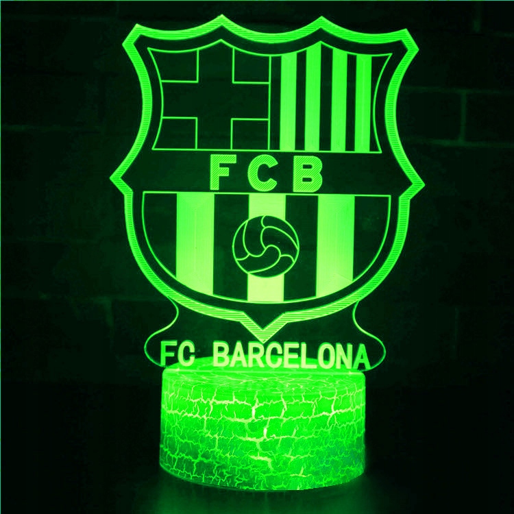 Lampka 3D nocna led usb + pilot FC Barcelona Rodzaj figurka