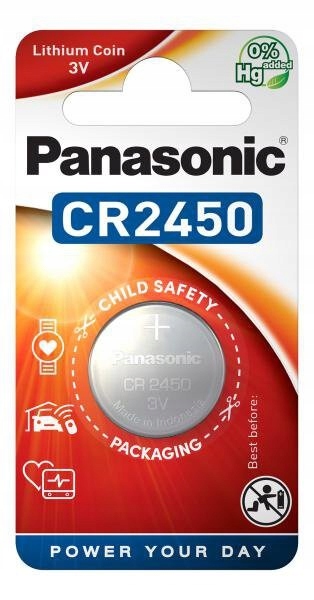 

Bateria litowa Panasonic CR2450 3V 1szt. Blister