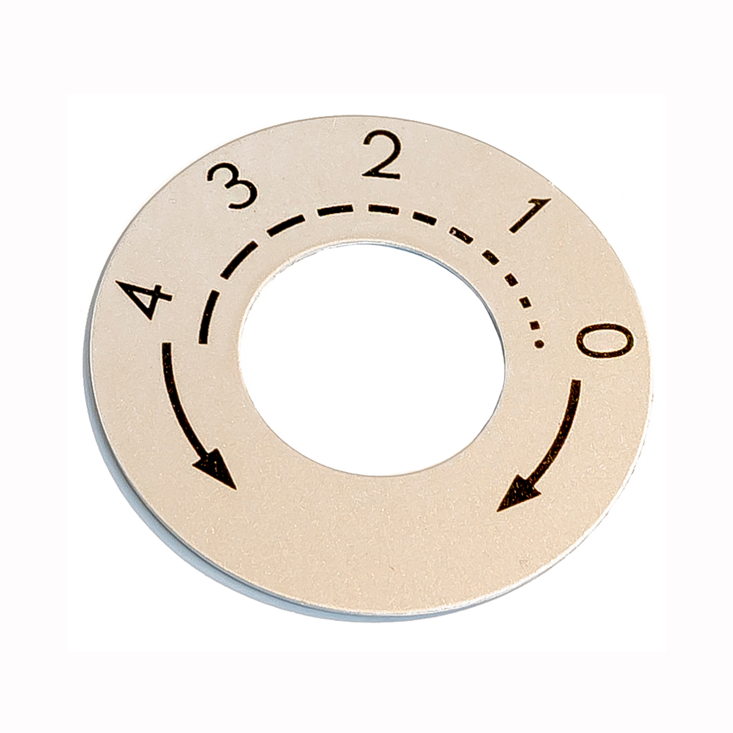 Szyld Pokrętła długości ściegu maszyn do szycia Łucznik Kl. 400/700