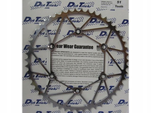 YZ51 - Звездочка 51 YAMAHA YZ WR YZF WRF 125 250 426 450