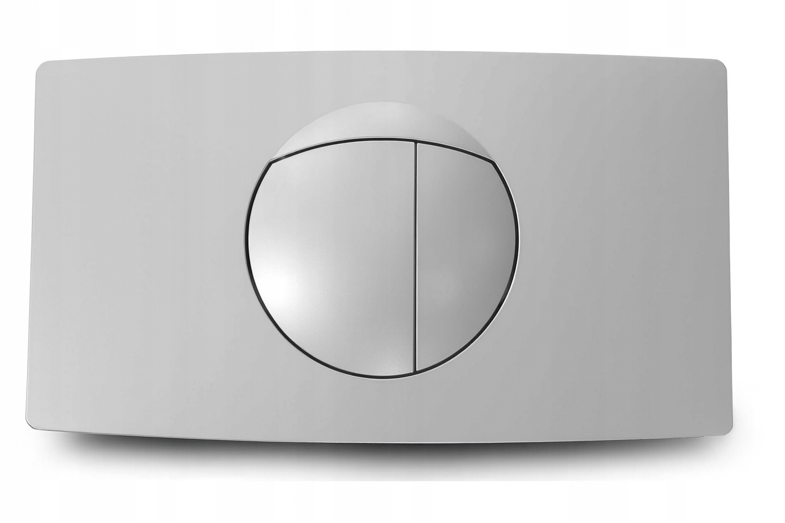 Splachovací tlačítko pro splachovač Sanit a Marley Up Spk typ 980 Stříbrný mat