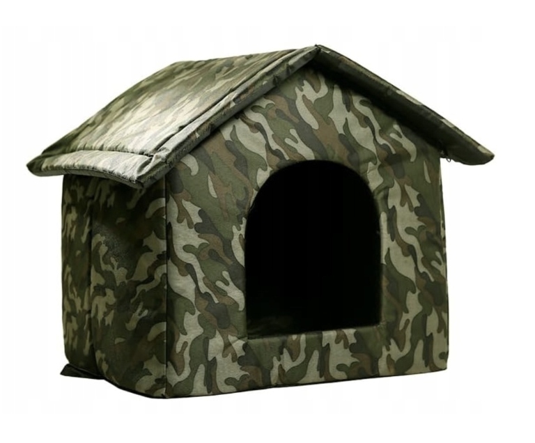Levně Přenosný Venkovní Domeček Pro Kočky Voděodolná Bouda Pro Malé Psy