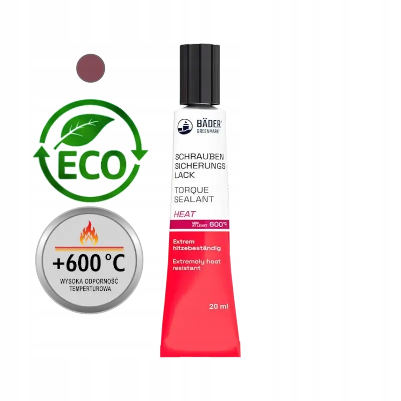 Plomba Płynna 13000H, Tubka 20ml, Czerwona, Heat Basic (na Bazie Wody)