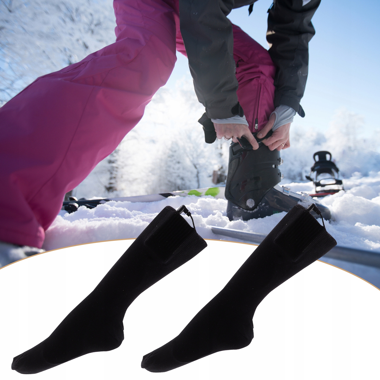 Warm Heated Socks Heating Rodzaj inny