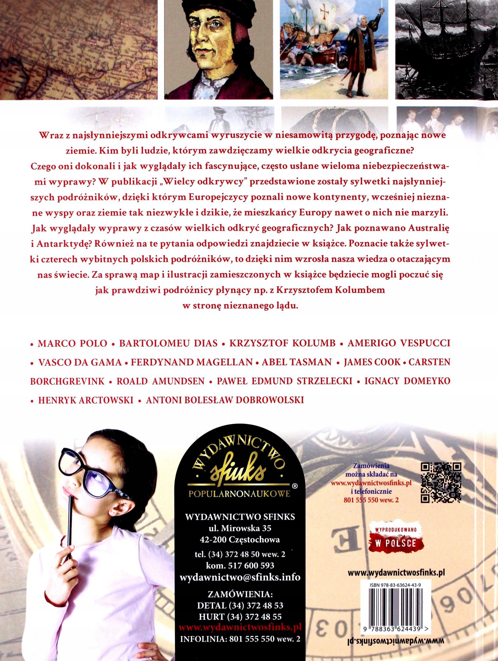 WIELCY ODKRYWCY [KSIĄŻKA] Stan opakowania oryginalne