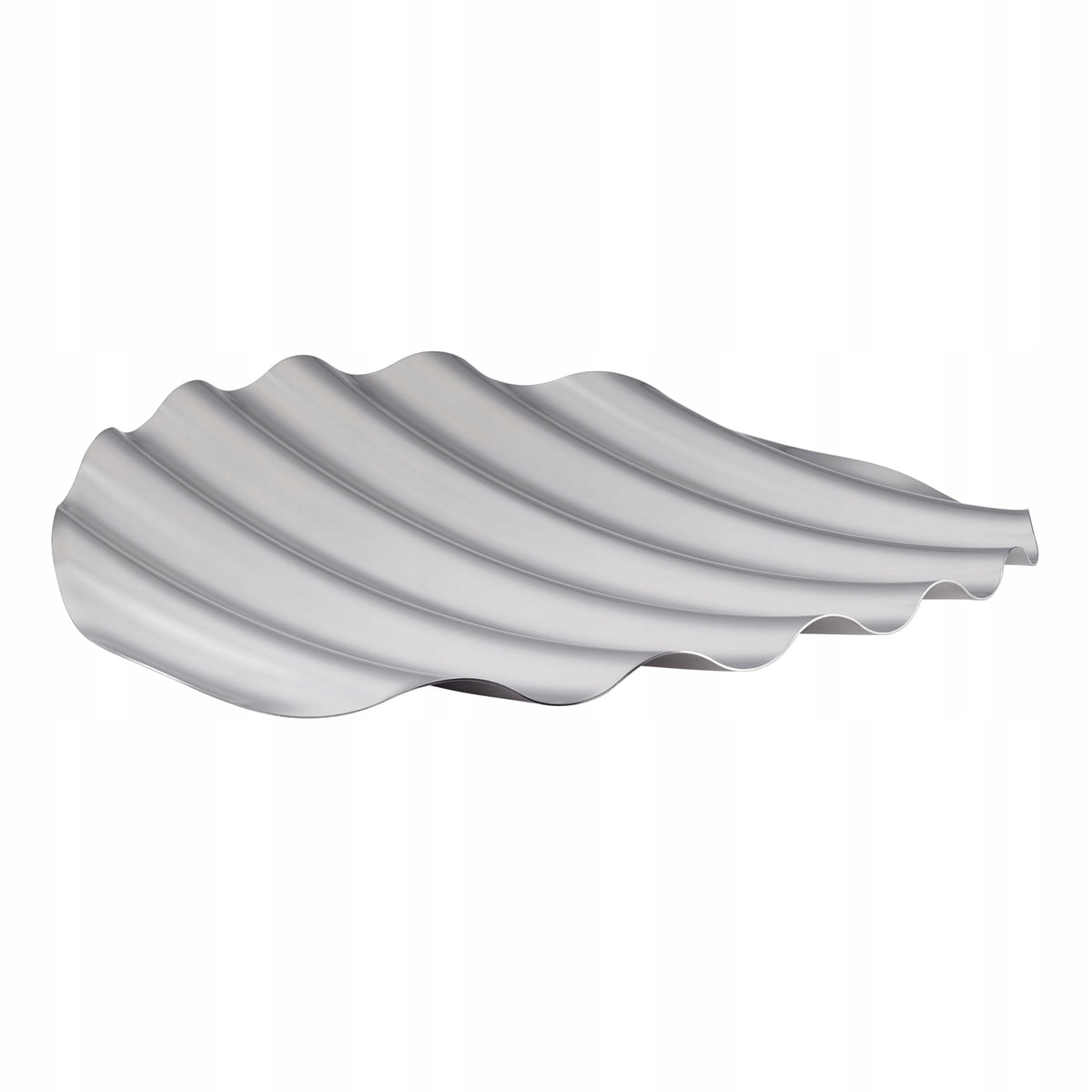 Muuto Wave Oceľová miska -Podnos Dekoratívna 50 cm Strieborná