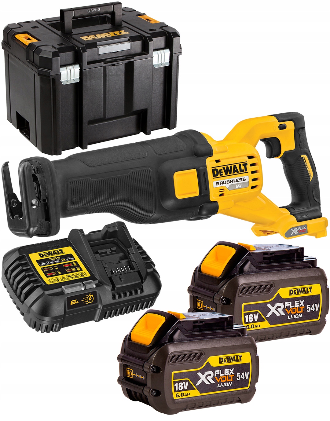 Pila ocaska 54V 2x6Ah FlexVolt Dewalt DCS389T2