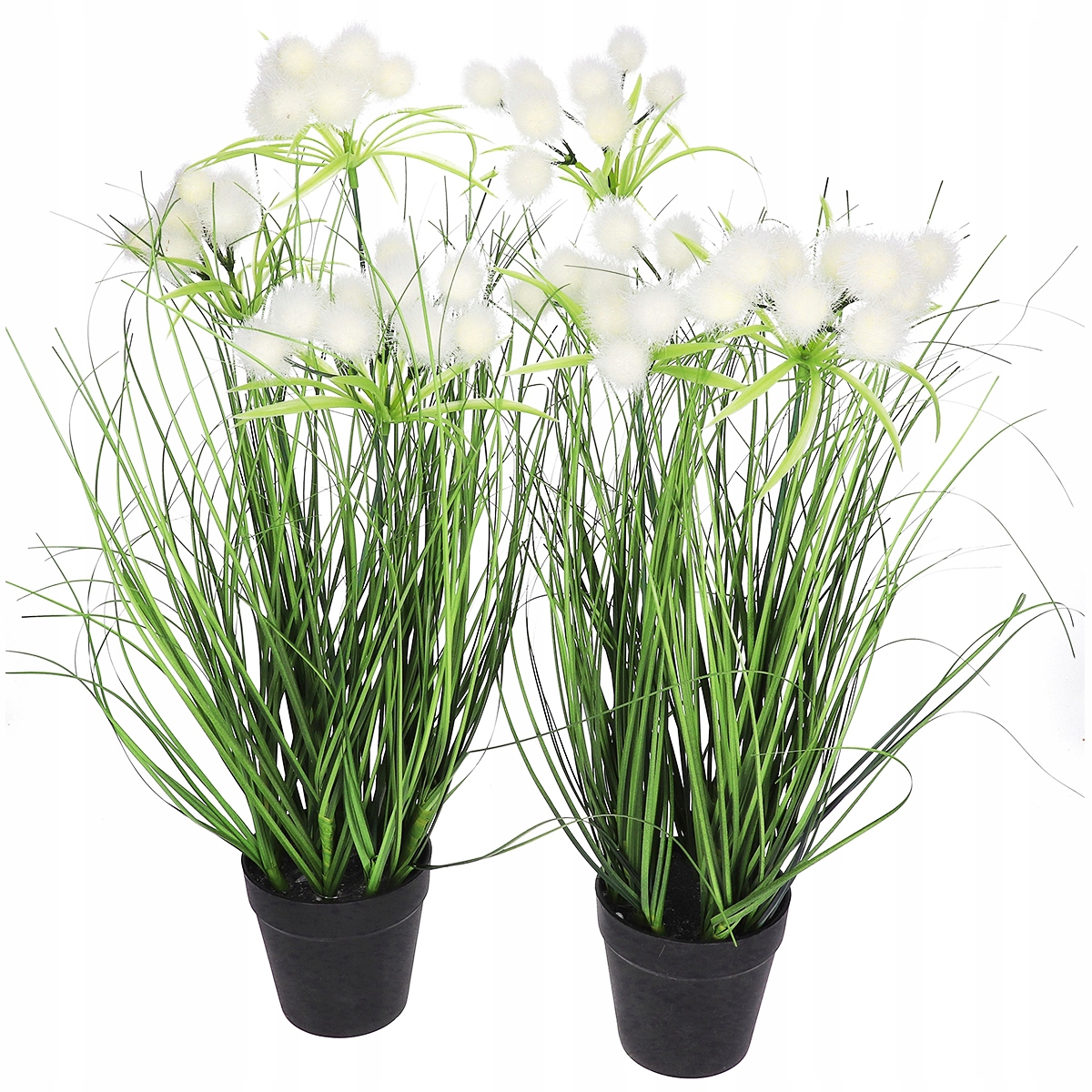 TRAWA SZTUCZNA KWIATY kula ROŚLINA W DONICZCE 50cm Typ trawa