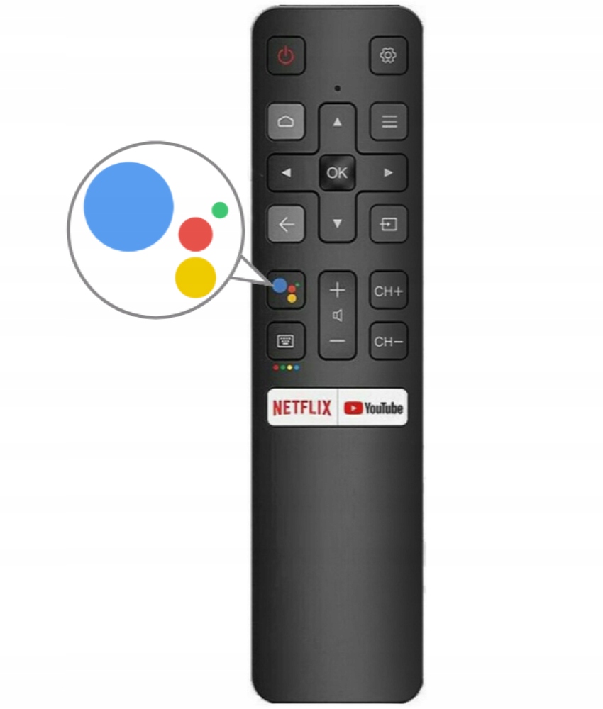 

Pilot Do Tcl Thomson RC802V Głos Bluetooth Hq