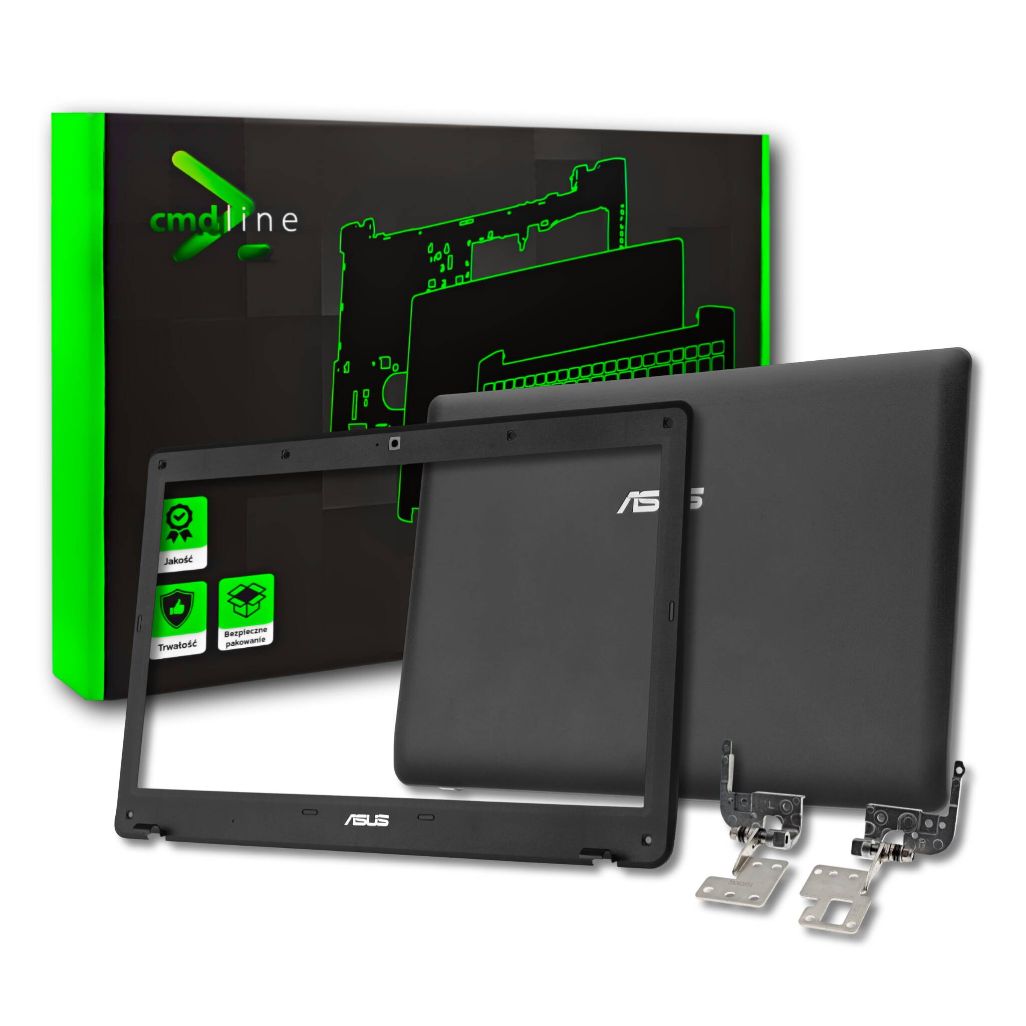 Klapa +ramka Zawiasy Do Asus K52 K52J A52 A52J X52