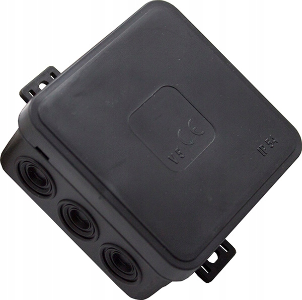 

Puszka Hermetyczna IP54 84x84x41mm V03605 Czarna