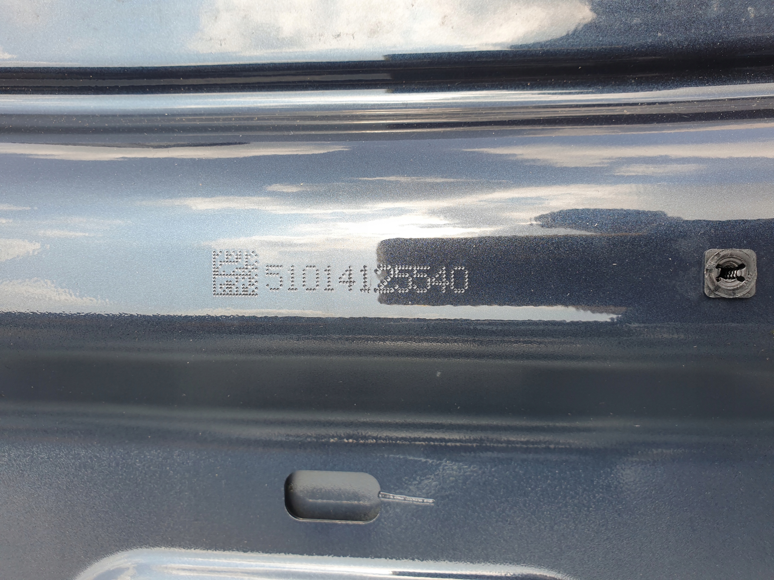 boot doors boot moulding CHROM MERCEDES S W221 189 OE