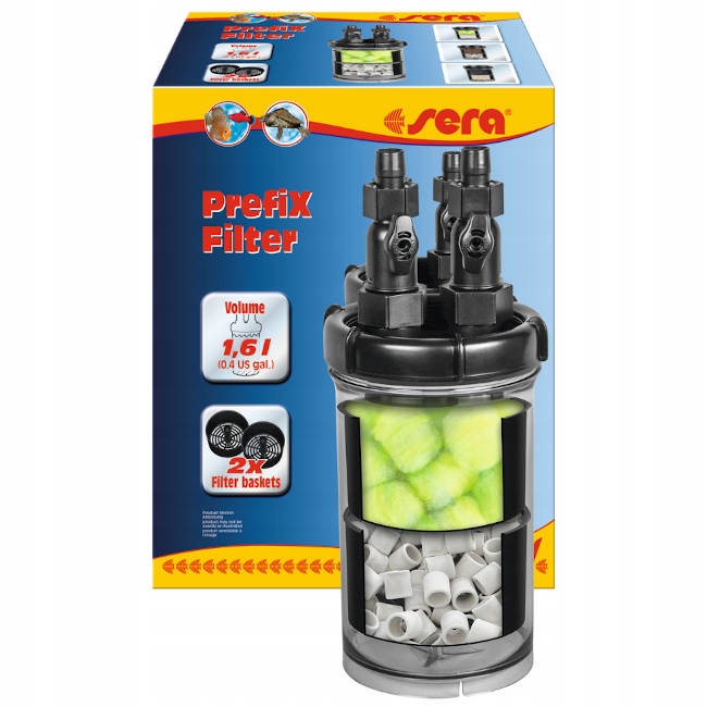 Levně Sera Prefix Filter Prefiltr Pro Filtry Čerpadel