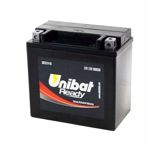 Акумулятор UNIBAT CBTX14-FA YTX14 12AH 200A Кельце