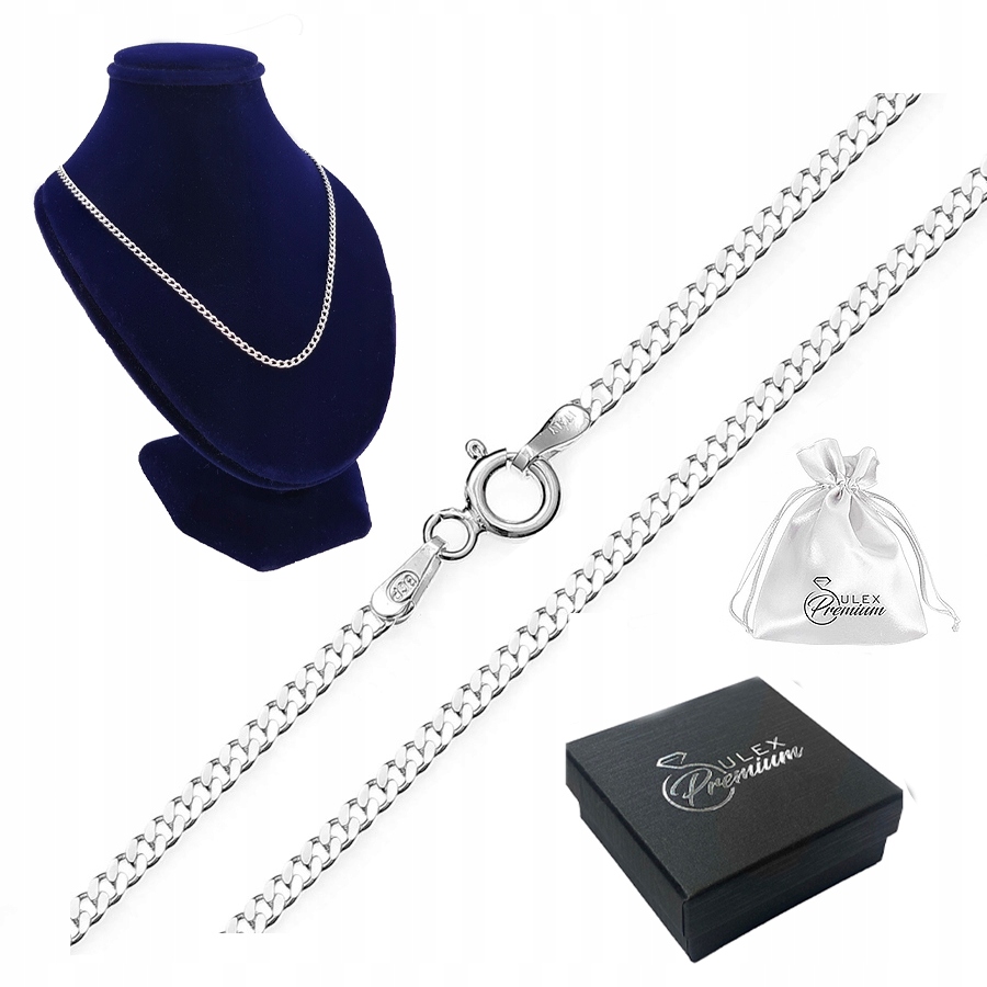 Stříbrný Řetízek ryzost 925 pro Přívěsky Pancerka Italia 45 cm x 2,0 mm