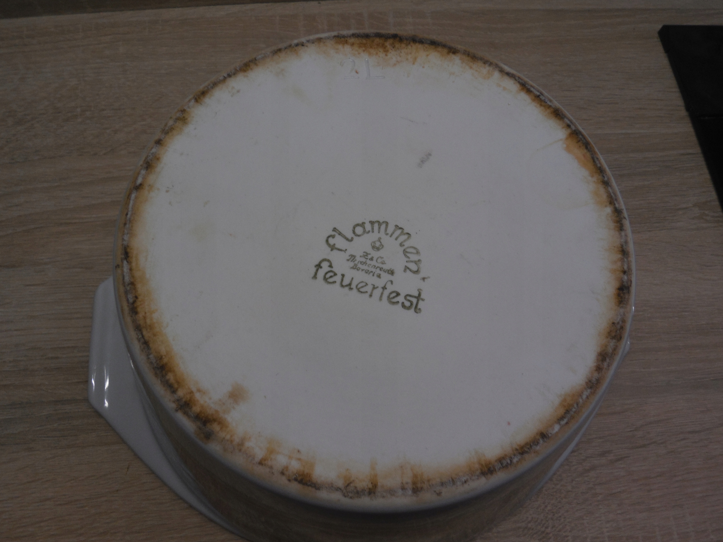 TIRSCHENREUTH FLAMMEN Naczynie żaroodporne Kształt okrągły