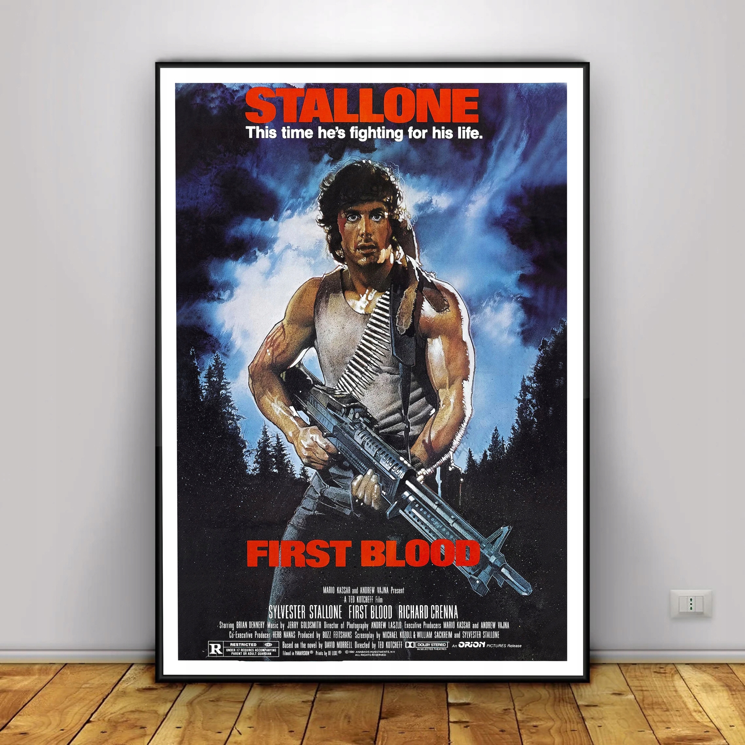 RAMBO First Blood Pierwsza Krew Plakat Film 70x50 EAN (GTIN) 112362986349