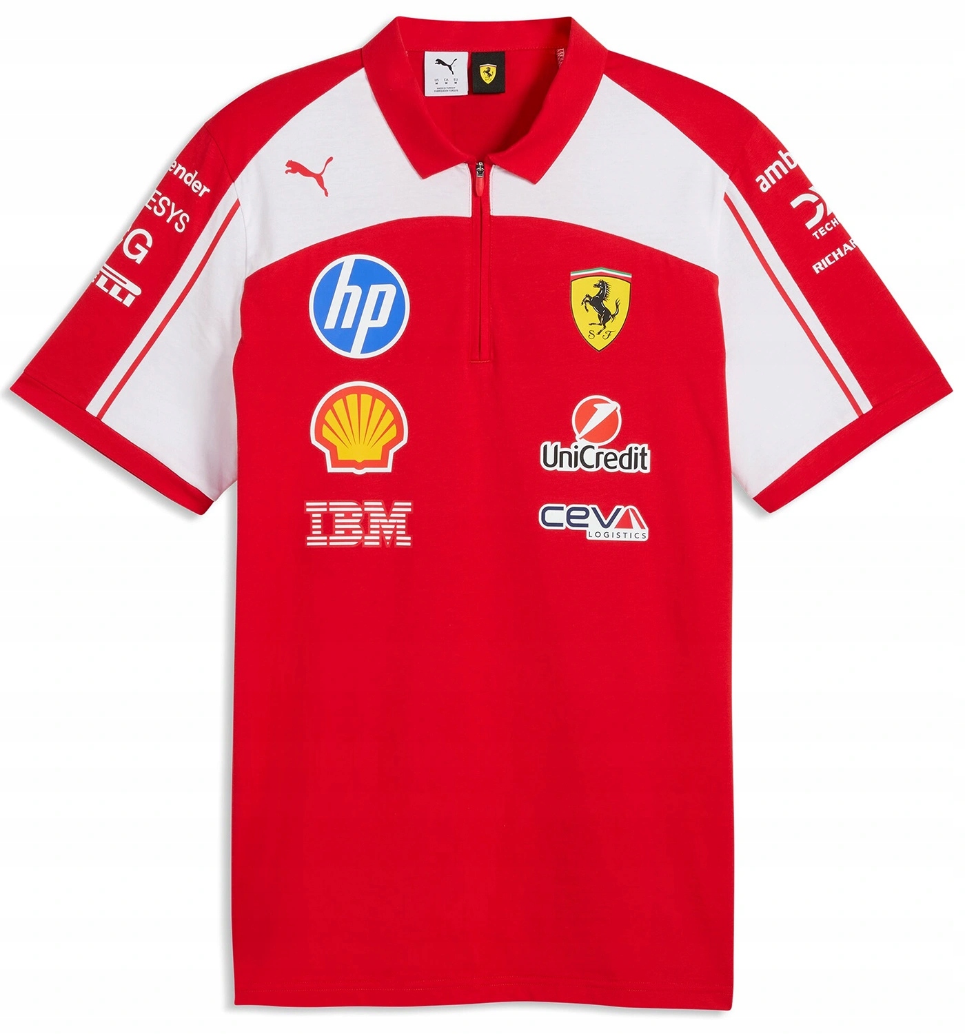 Polokošile Scuderia Ferrari F1 2026 Team červená vel. S