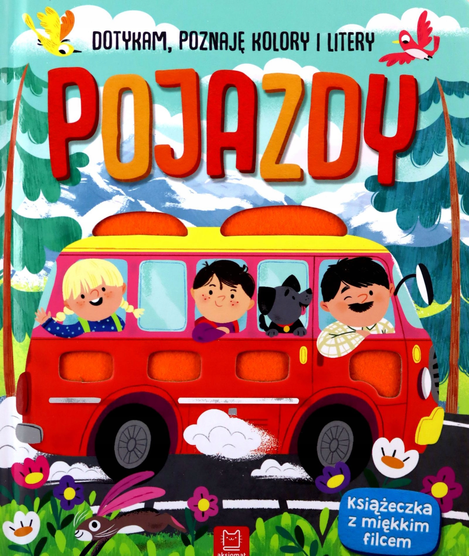 

Pojazdy Dotykam Poznaję I Litery Książeczka