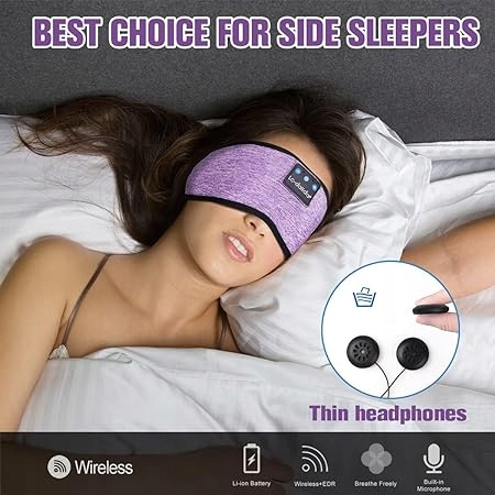 Słuchawki Bluetooth do spania TPfocus - komfortowy sen z muzyką, idealne Model TPfocus