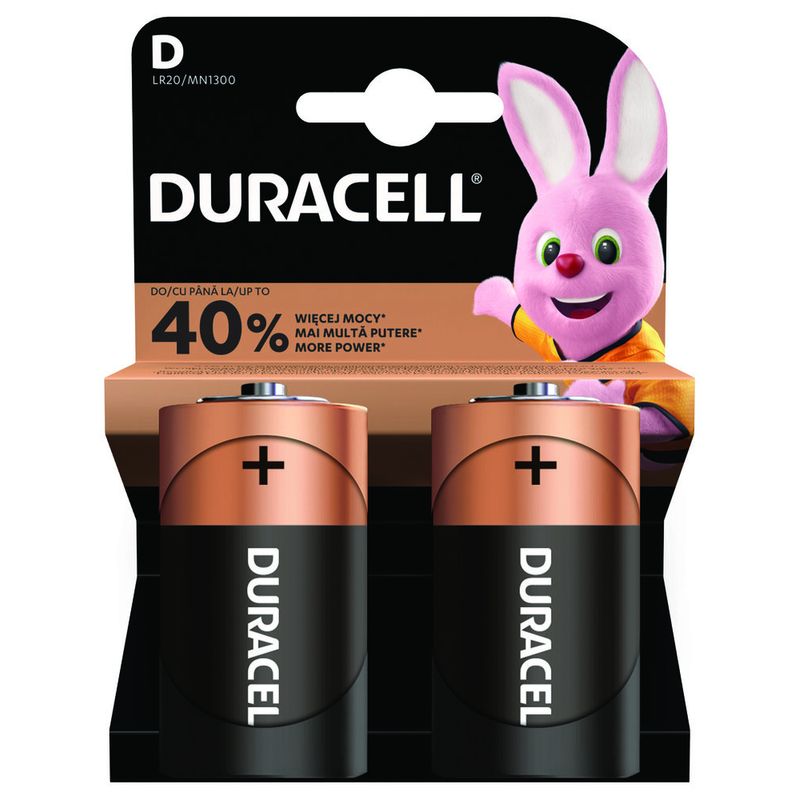 

Bateria Duracell LR20 / D / MN1300 (K2) Basic