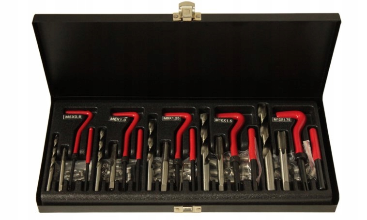 Набір для ремонту зламаної різьби M5-M12 131шт.