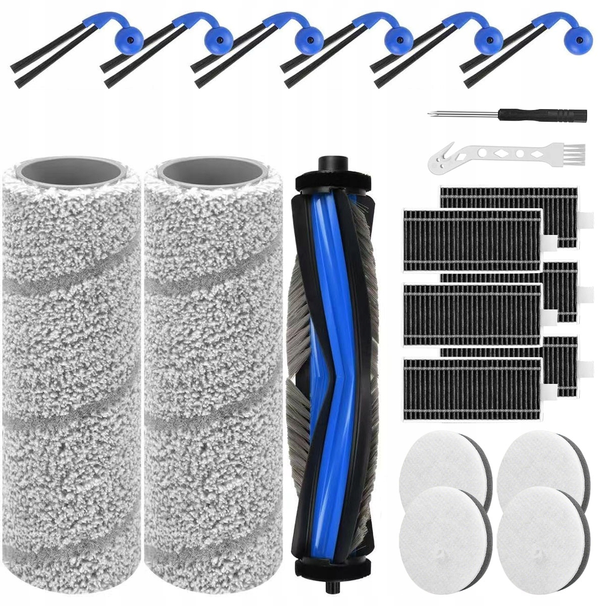 Zestaw szczotki filtry mop do Ecovacs Deebot X11 Pro Omni X9 Pro