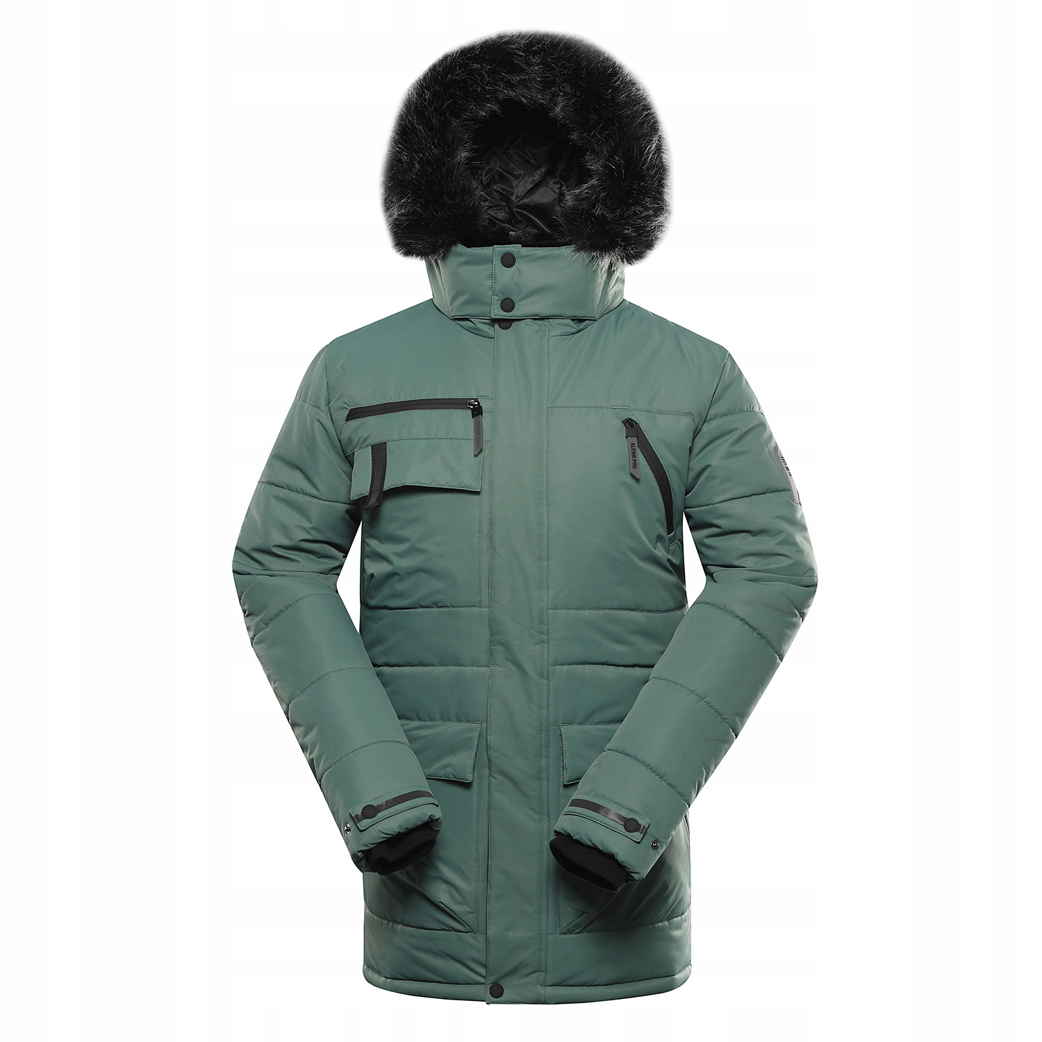 Alpine Pro Męska kurtka zimowa miejska Ptx 3000 Werd zielony r.3XL