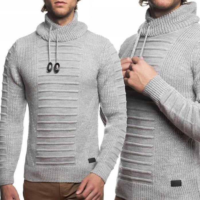 Pánský svetr Rolák Stojáček Silný Teplý