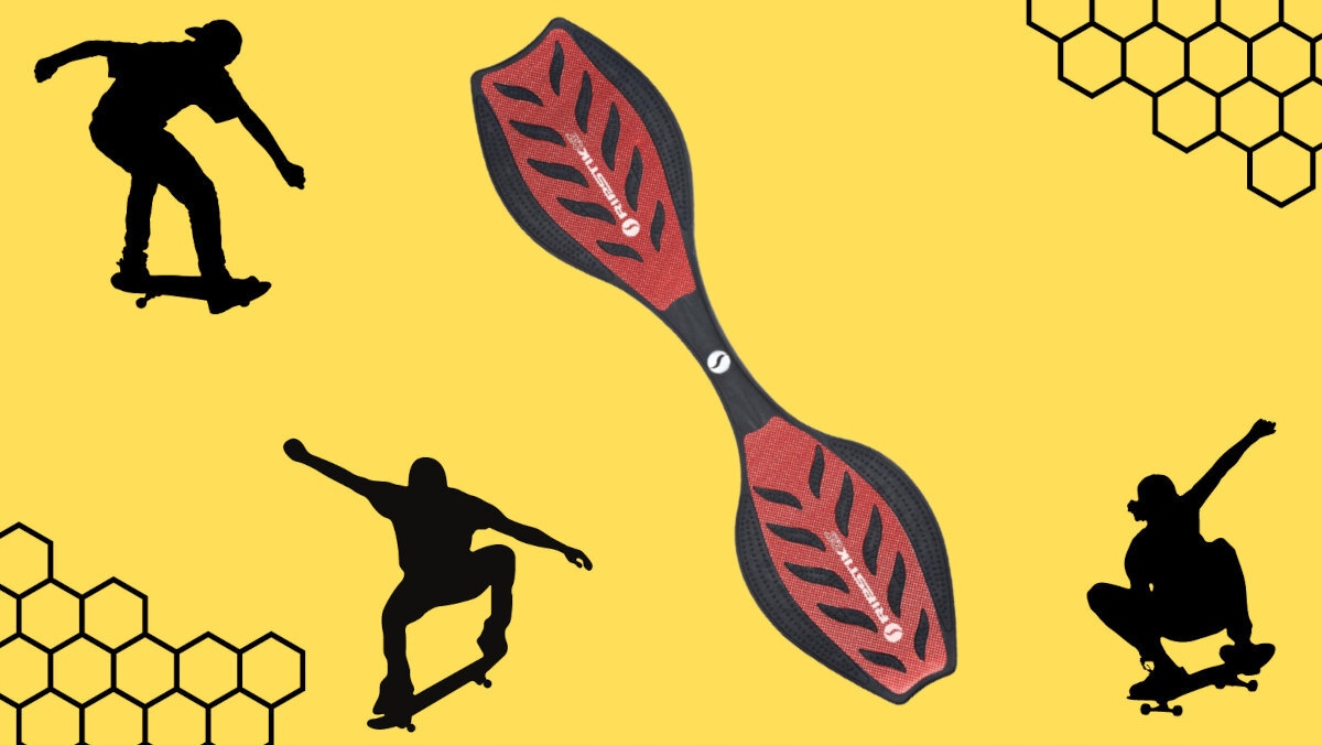 Waveboard RAZOR RipStik Air Pro Czerwono-czarny Klasa łożysk ABEC-5