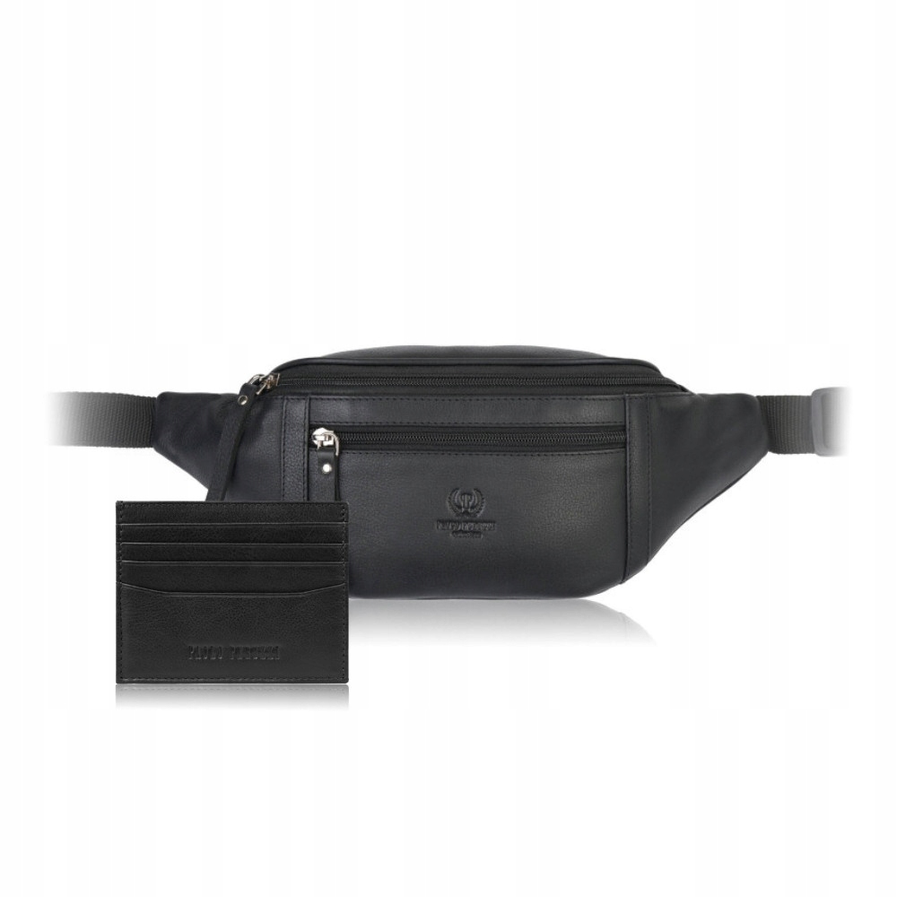 Ledvinka a pouzdro na karty, dárková sada Paolo Peruzzi