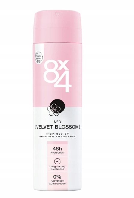 

8X4, Velvet Blossom, Dezodorant, 150ml
