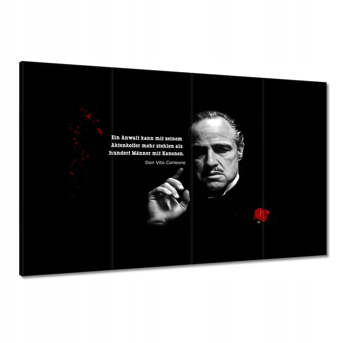 Obrazy 120x80 Citáty z kmotra