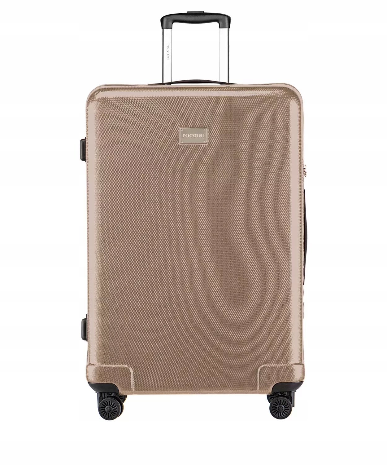 Walizka Duża Podróżna Na Kółkach Twarda Poliwęglan PUCCINI Szampan PC029A 6 Stan opakowania oryginalne