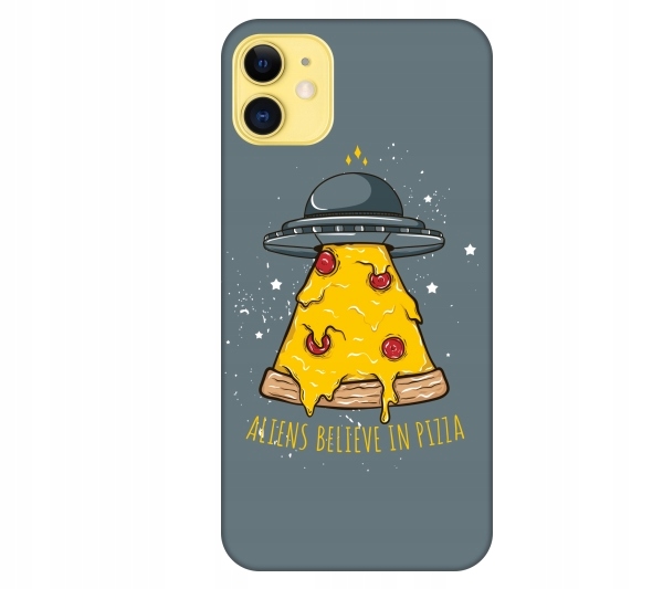 

Etui pokrowiec do iPhone 11 Aliens believe in pizz