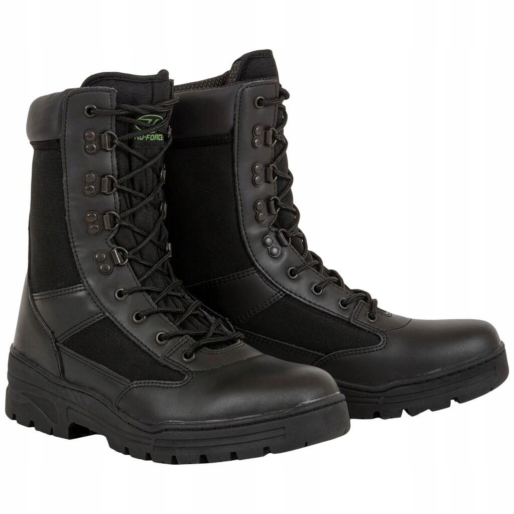 Dětské taktické boty Highlander Forces Alpha- Black 37
