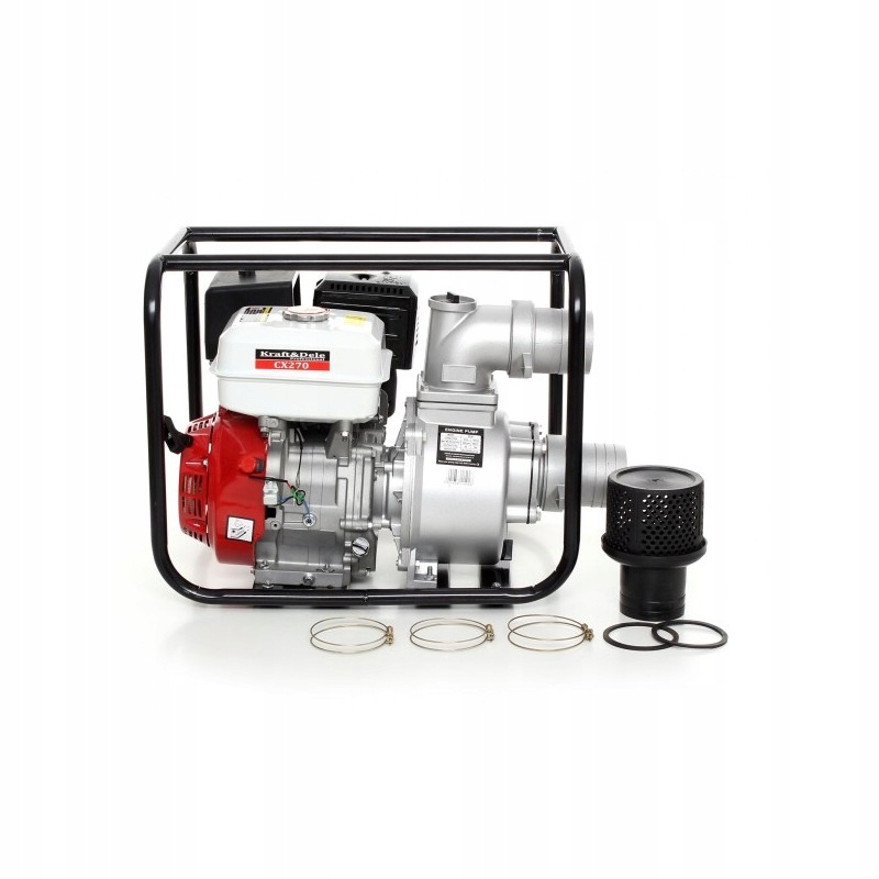 Benzínová vodní pumpa motočerpadlo 2" 600 l/min