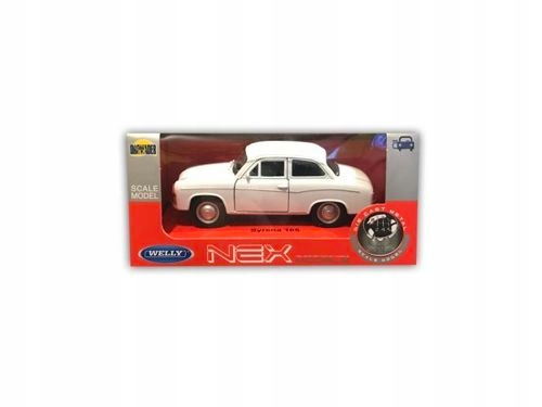 

Syrena 105 Biała Metalowy Model 1:34 Welly
