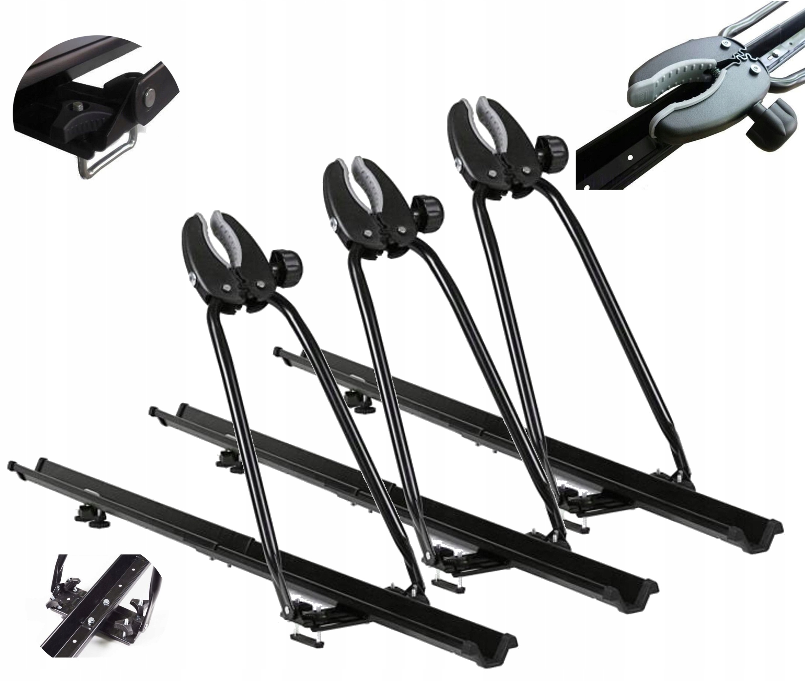 

3x Bagażnik rowerowy na dach na rower Homar St