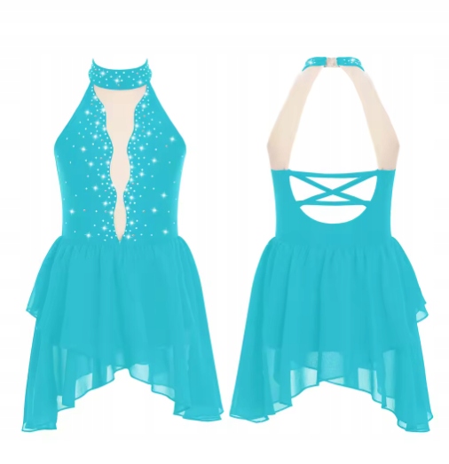 Strój Do Gimnastyki Balet Body Sukienka Tutu Do Tańca 134 Nr 2165