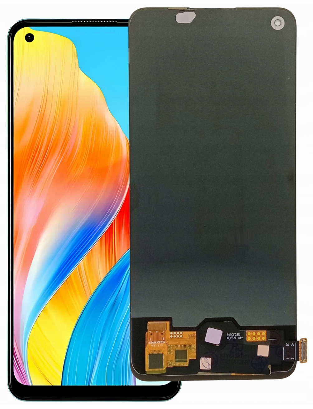 LCD displej dotykový displej Digitizer pre Oppo A78 4G CPH2565 Oled