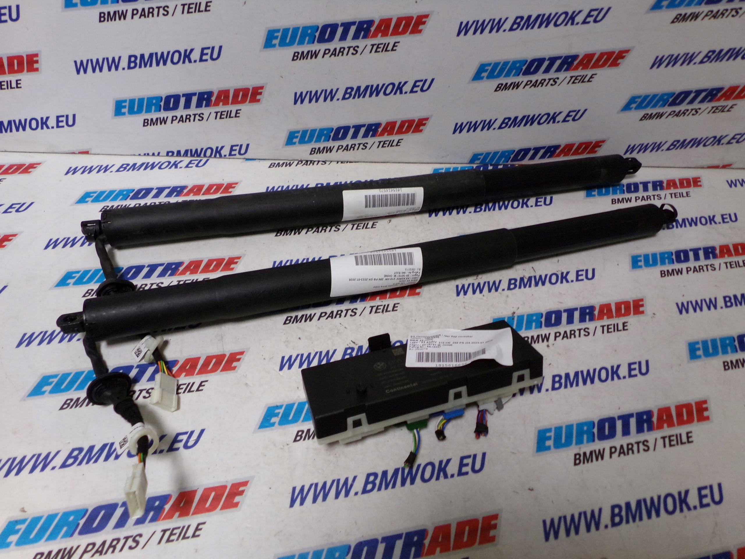 9482800 9852928 - BMW G05 X5 амортизатор телескоп заслонки задний