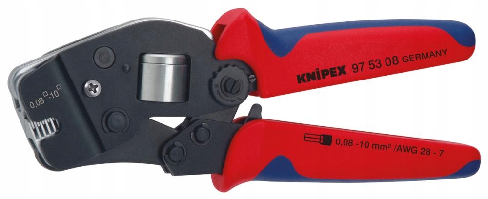 Samosvorné krimpovací kleště 0,08-10 mm² Knipex