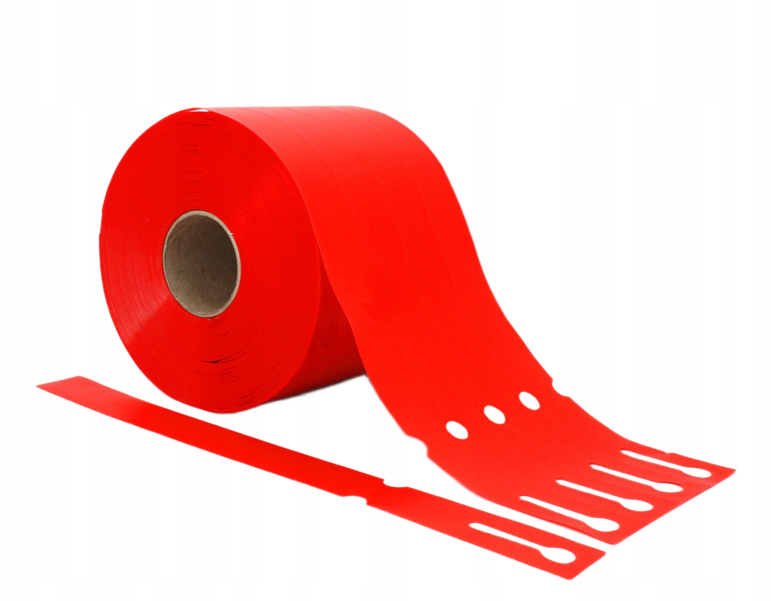 Smyčkové zahradnické/sadové etikety Červené 254x25mm (25x254) 5000ks