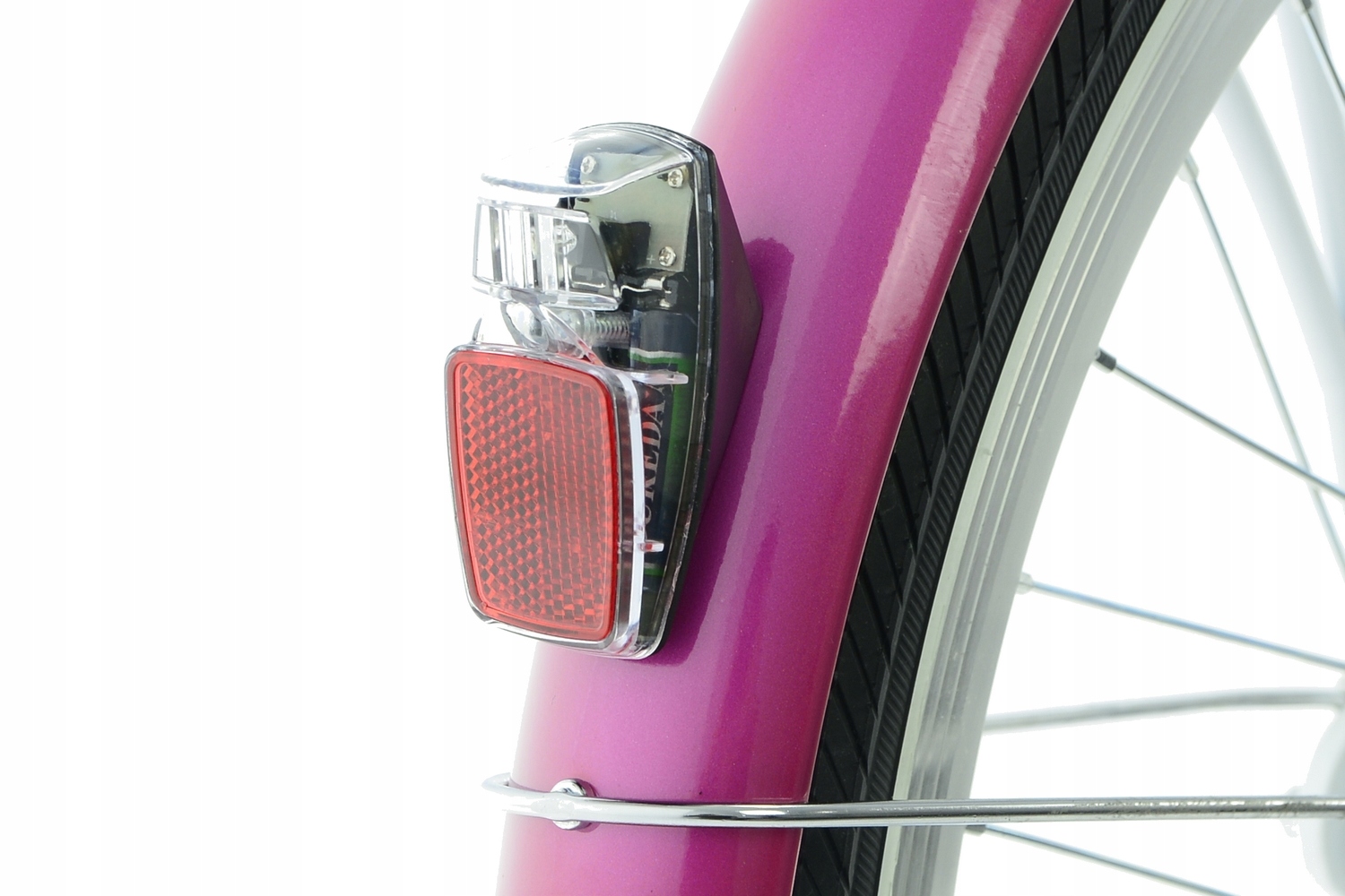 Rower Kands 24 Olivia r14 cali biało-różowy połysk 2025 Nowość na rynku !!