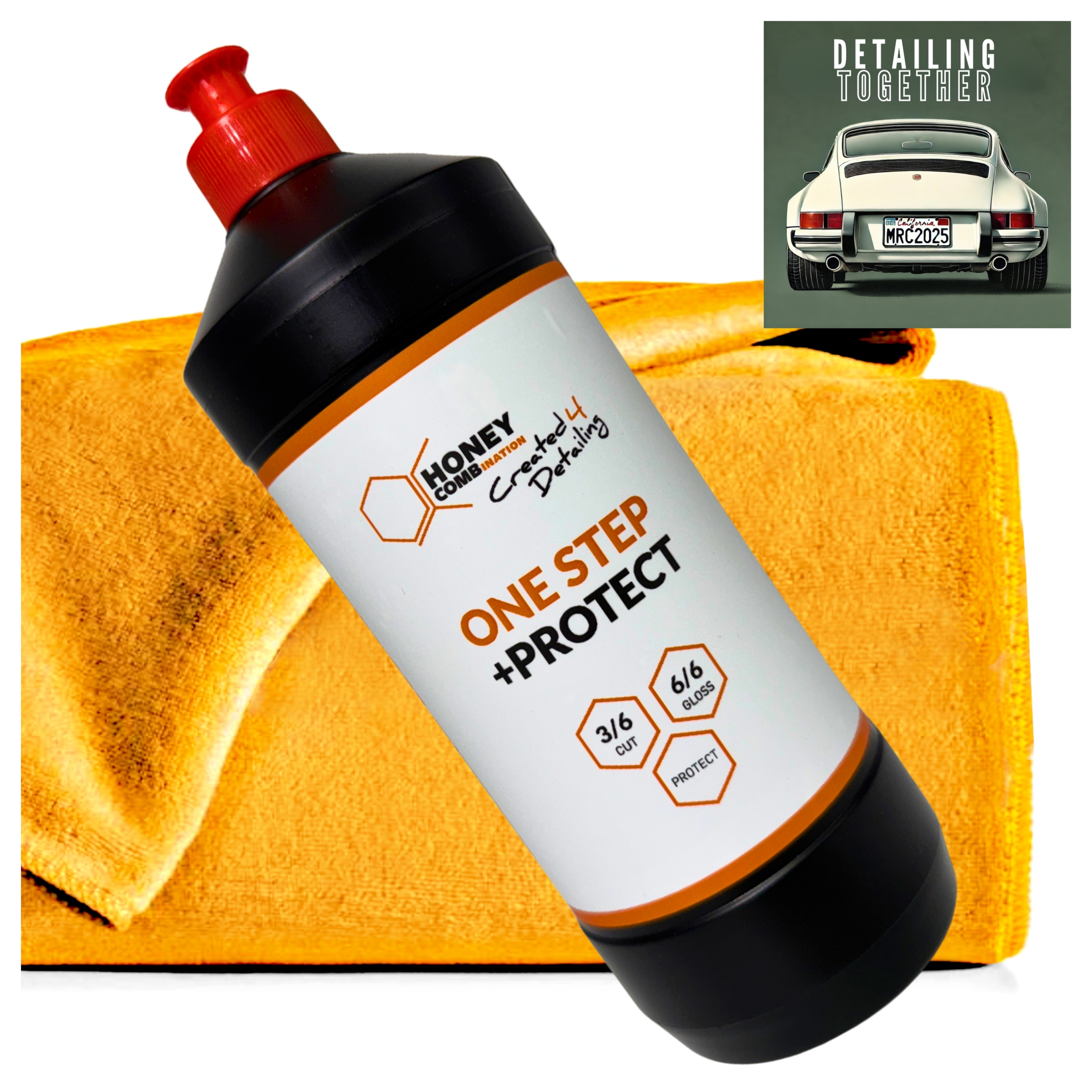 Leštiaca pasta Honey Polishing Compound One Step+ Protect Leštenie 1L