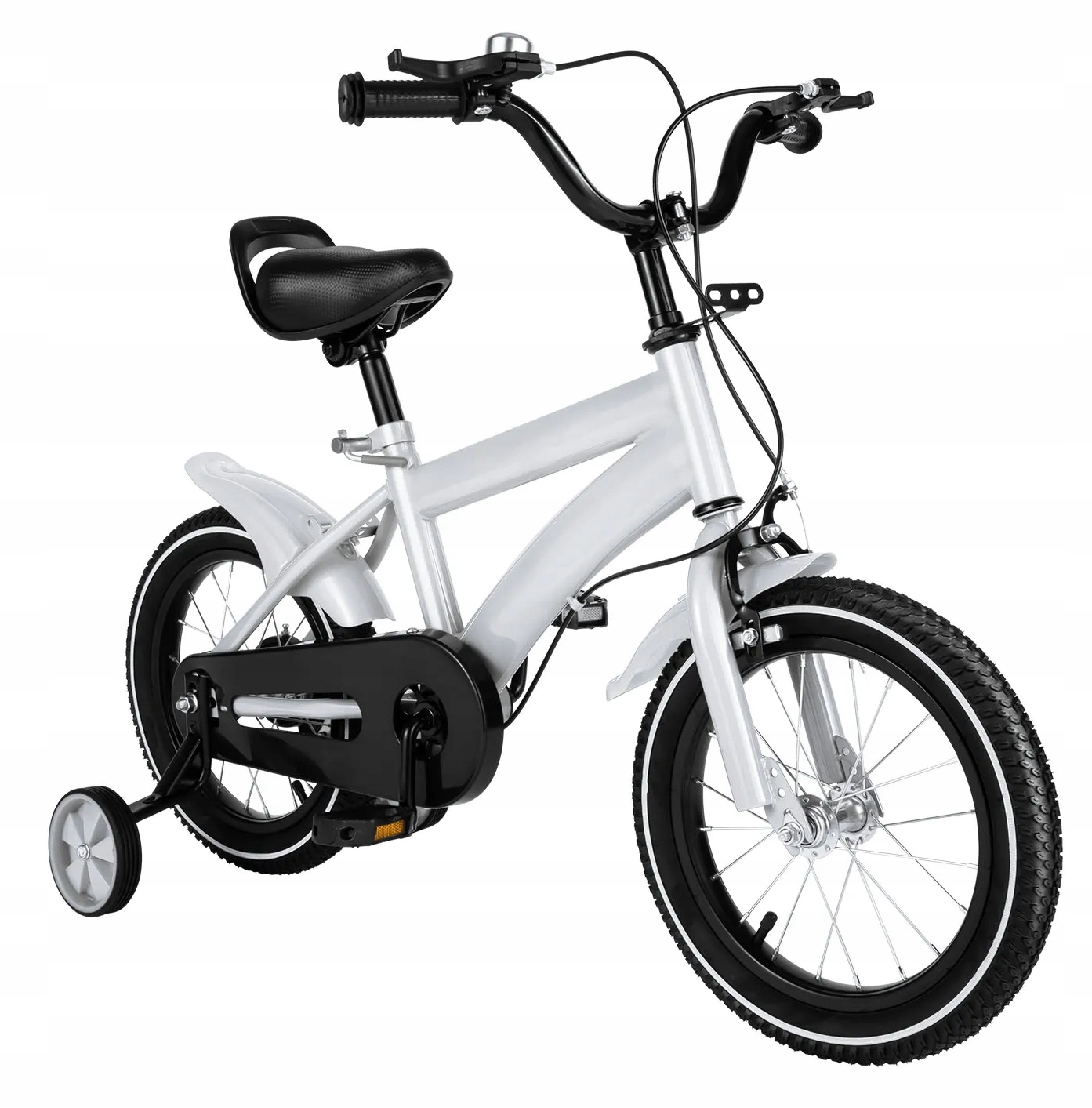 Dětské kolo 14 palců pro děti Dětské kolo pro chlapce Boční kolečka